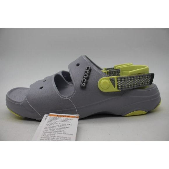 NWOB Crocs Classic All-Terrain Sandal Men's Size 13 207711-1FH Gray Adjustable - Picture 6 of 9